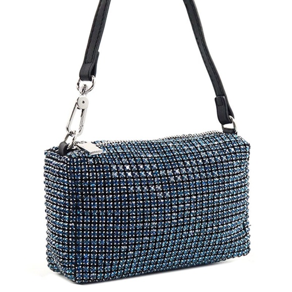 Fashion Rhinestone Messenger Bag - Picture 1 of 4